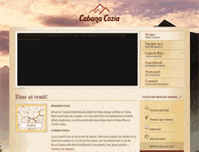 Tablet Screenshot of cabana-cozia.ro